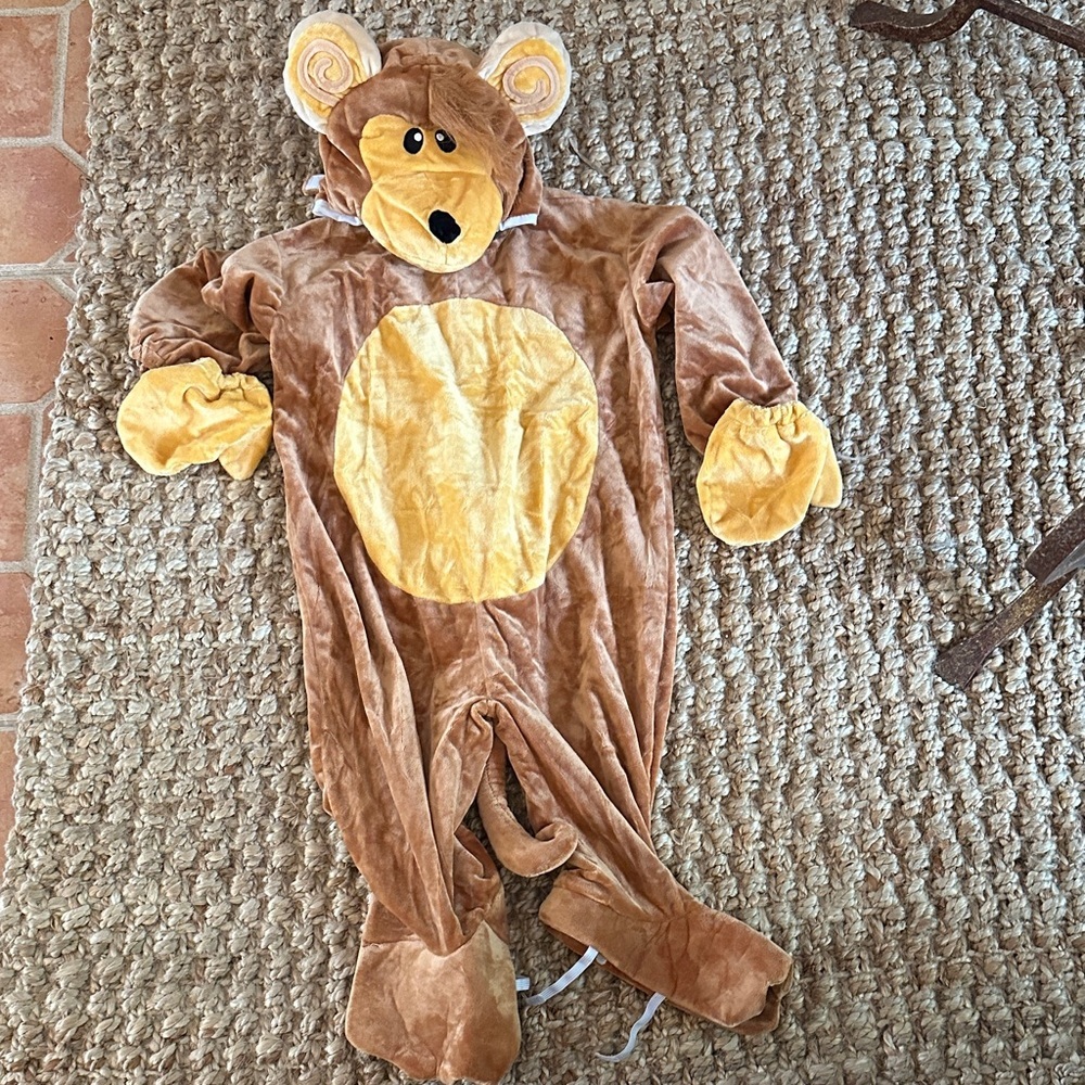 UNDERWRAPS MONKEY COSTUME FOR INFANTS, MEDIUM 18-24